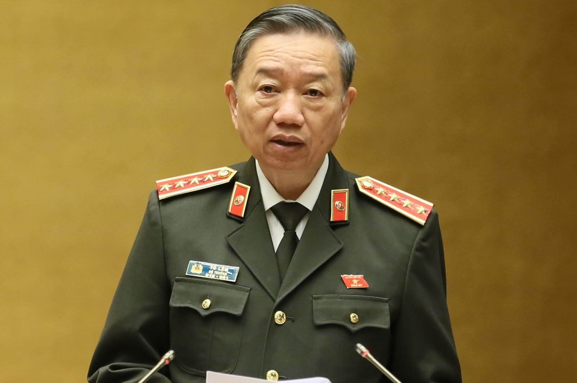 Bộ trưởng Tô Lâm: Sử dụng biện pháp vũ trang chủ yếu là cảnh sát cơ động