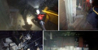 Dập tắt đám cháy tại phòng bếp nhà dân ở Hải Phòng
