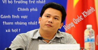 Tân bộ trưởng bộ tài nguyên môi trường – Đặng Quốc Khánh, bộ trưởng trẻ nhất chính phủ!