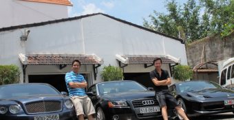 Super car collection of Novaland director Bui Cao Nhat Quan