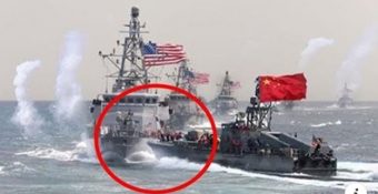 Biến căng ở biển Đông: Tàu chiến Mỹ chọc thủng đội hình hộ tống, áp sát tàu Liêu Ninh?